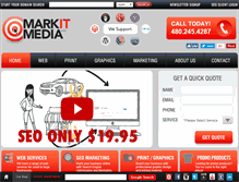 Tablet Screenshot of markitmedia.com